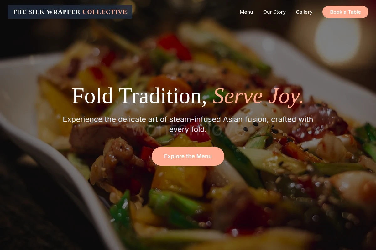 Steam Asian Fusion Food