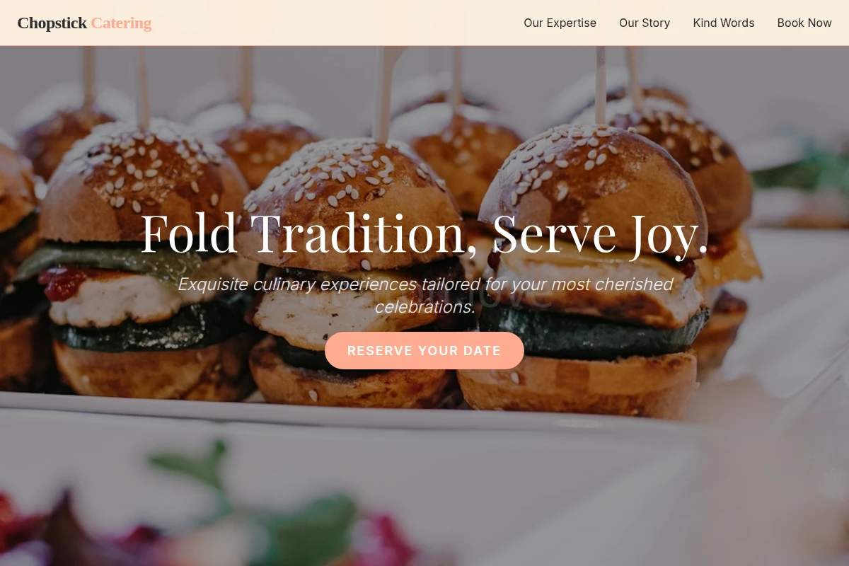 Chopstick Catering