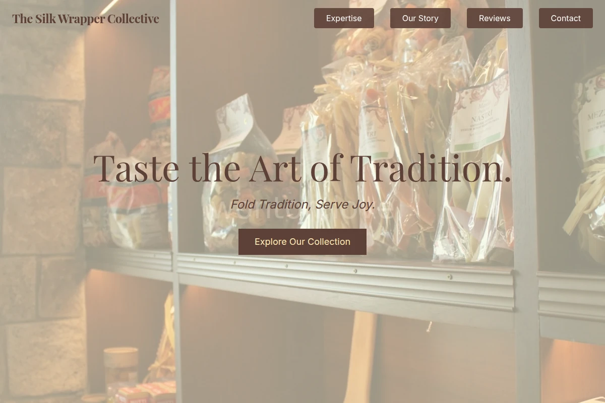 Handmade Specialty Food